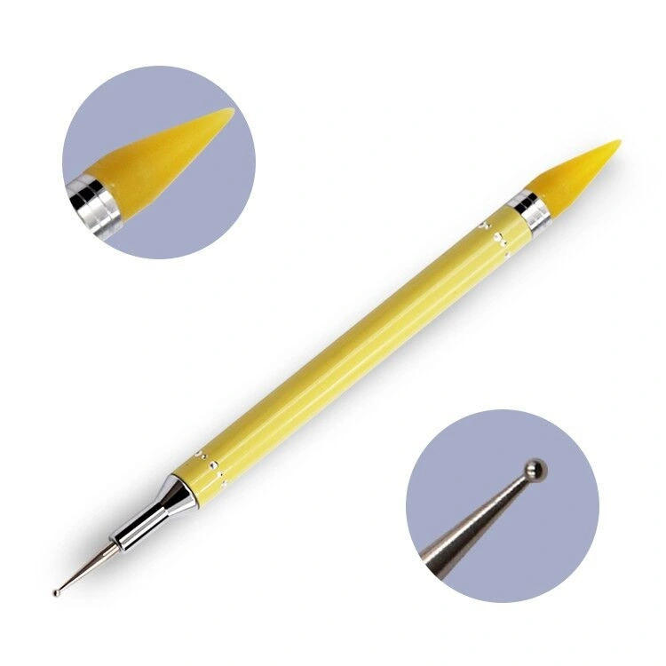 Nail Art Gem Wax Pen Rhinestone &amp; Nail Dotting DOT Pen Manicure Tool