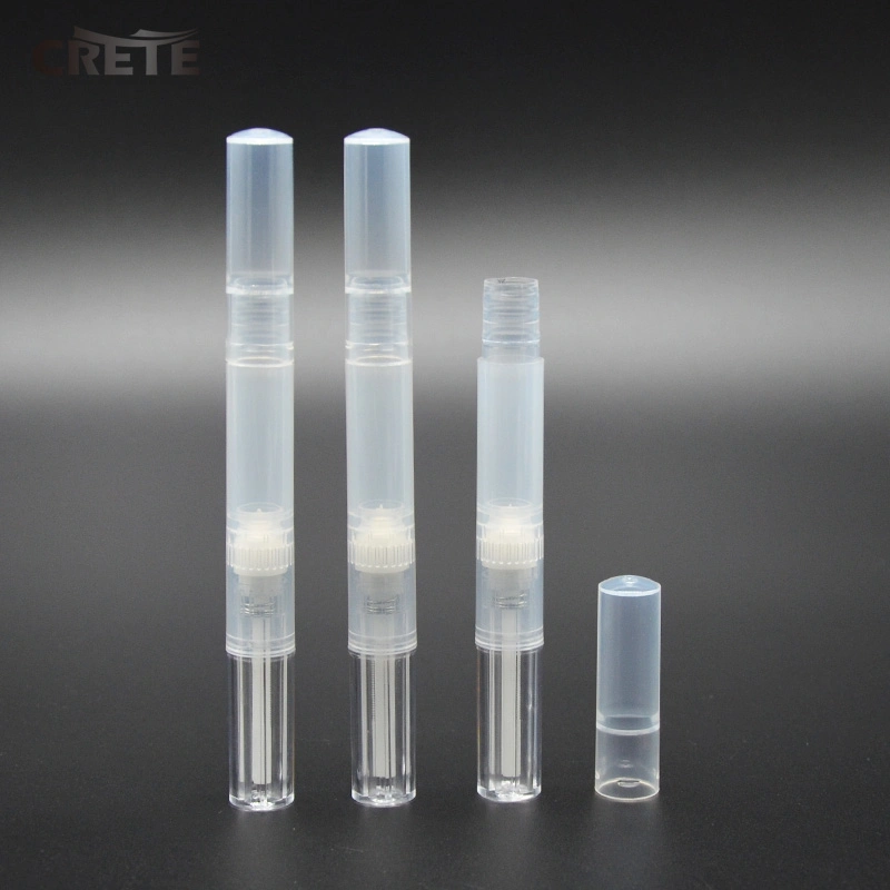 2ml 4ml Plastic Empty Lip Gloss Nail Oil Cosmetic Twist Pen Container